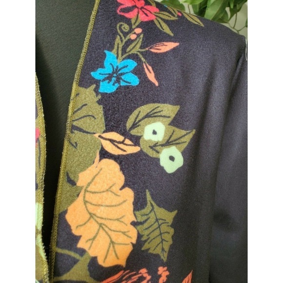 Misslook Floral Long Sleeve Casual Blazer - Picture 5 of 12